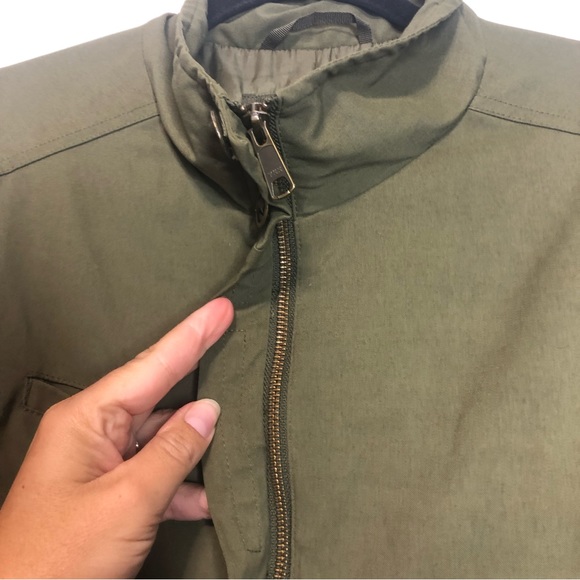 PrAna Lydia Zip Front Olive Green Utility Jacket, size L - Picture 6 of 13